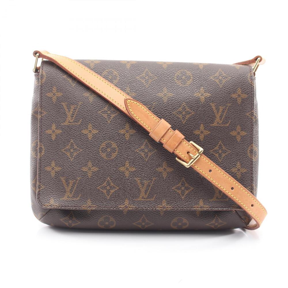 Louis Vuitton Musette Tango Short Strap Shoulder Bag Canvas Leather Monogram